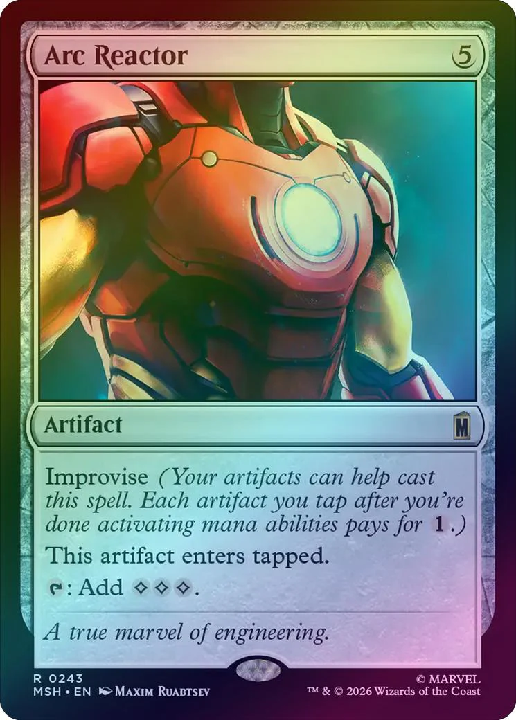 Arc Reactor (Foil) (MSH)