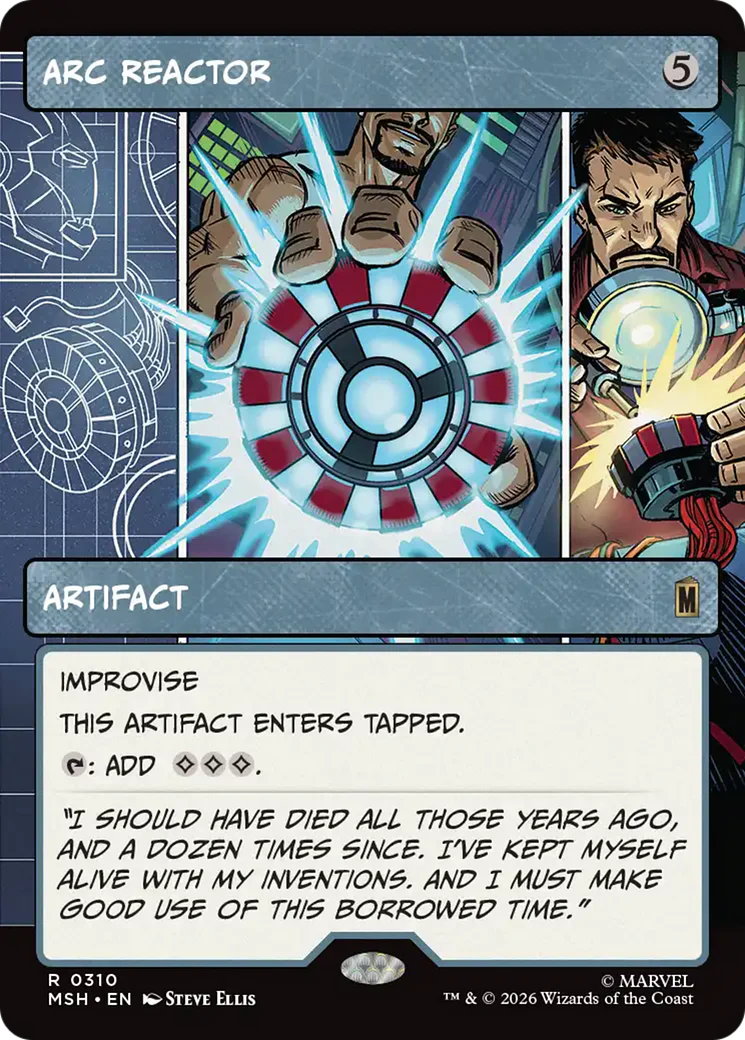 Arc Reactor - Panel Showcase (MSH)