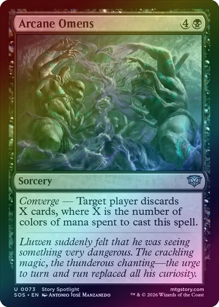 Arcane Omens (Foil) (SOS)