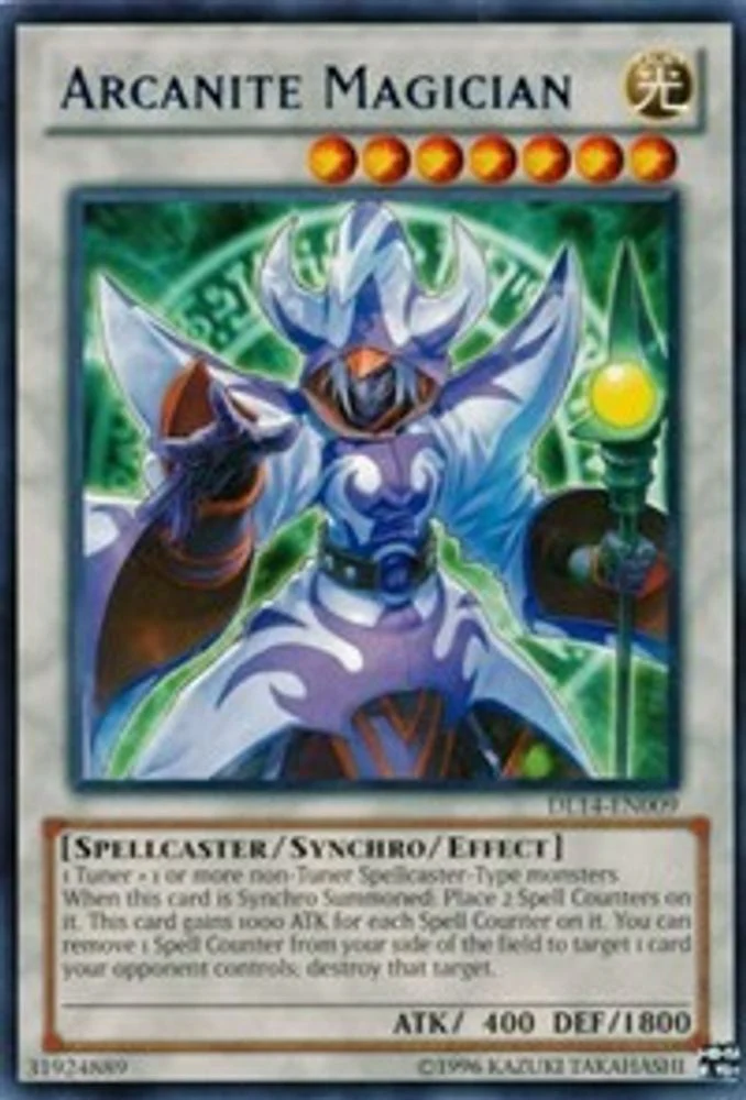 Arcanite Magician (Blue) - DL14-EN009 - Rare