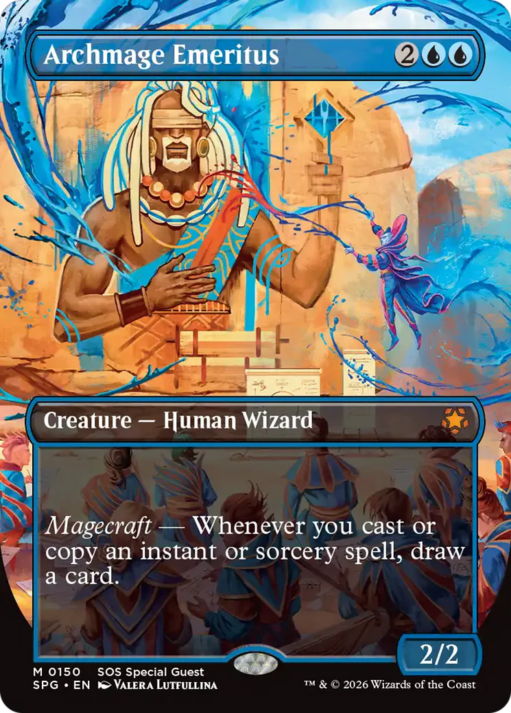 Archmage Emeritus - Borderless (SPG)