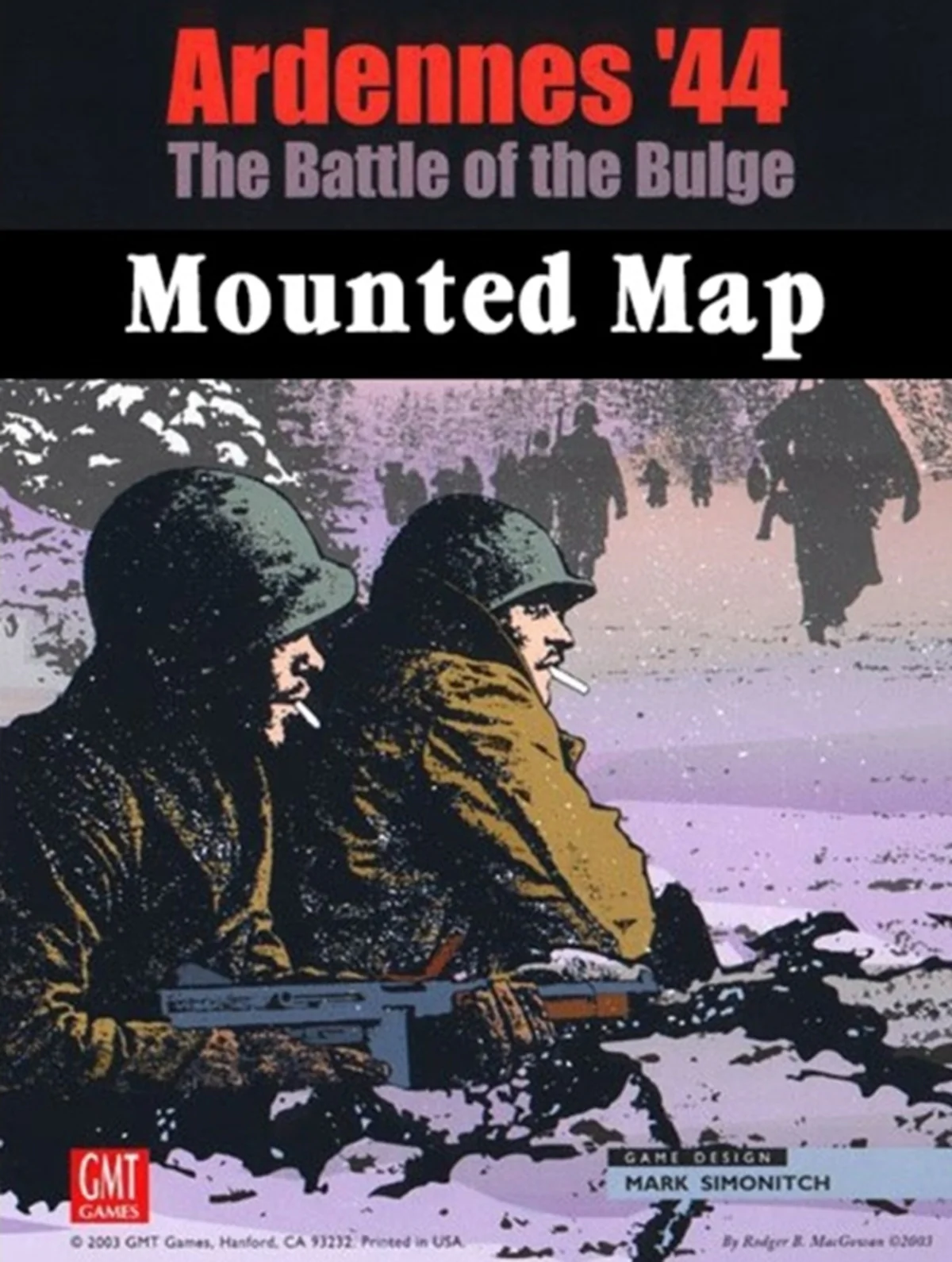 Ardennes '44 Mounted Map (Pre-Order)