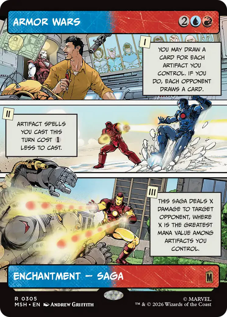 Armor Wars - Panel Showcase (MSH)