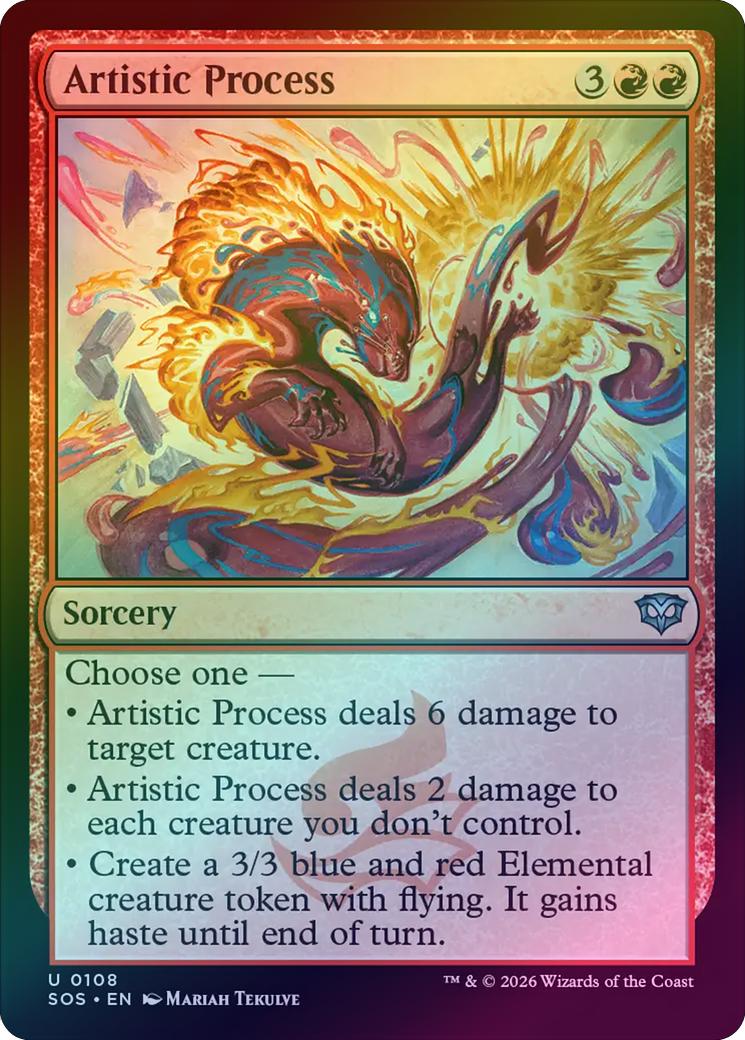 Artistic Process (Foil) (SOS)