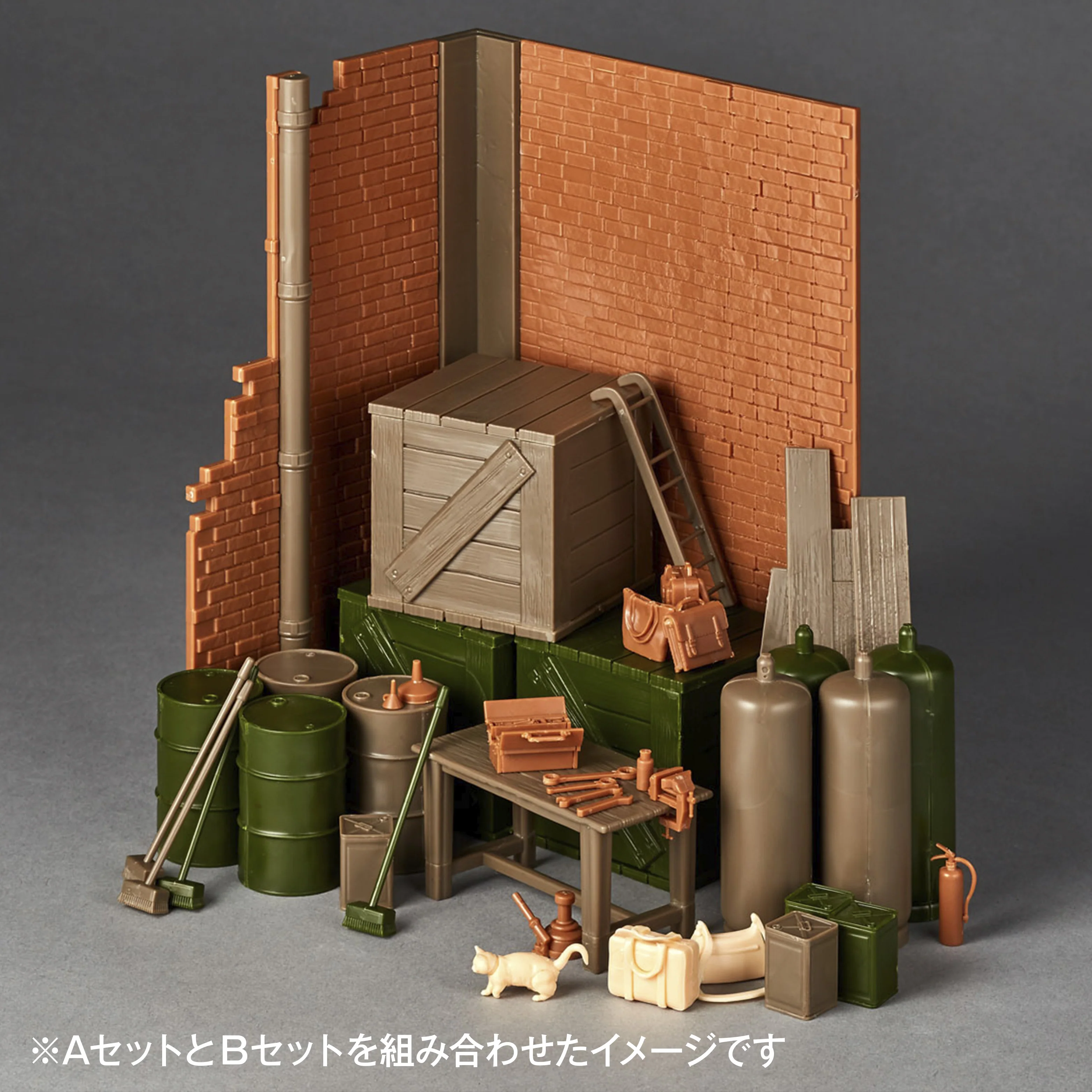 ARTPLA - Girls & Panzer Final Chapter Garage Set [B] 1/24 - Image 4