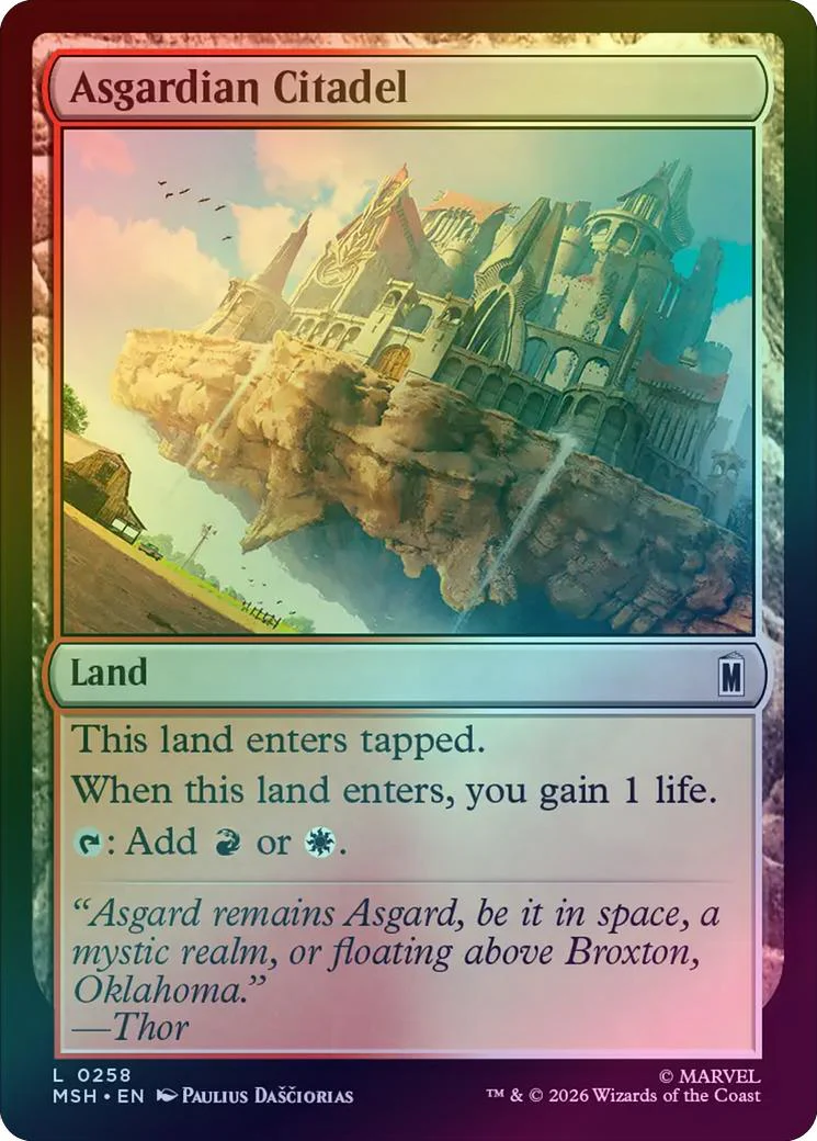 Asgardian Citadel (Foil) (MSH)