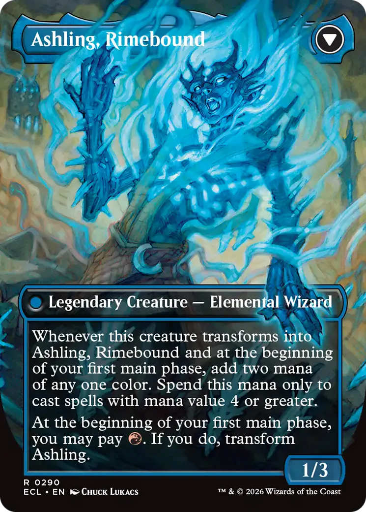 Ashling, Rekindled // Ashling, Rimebound - Borderless (ECL) - Image 2