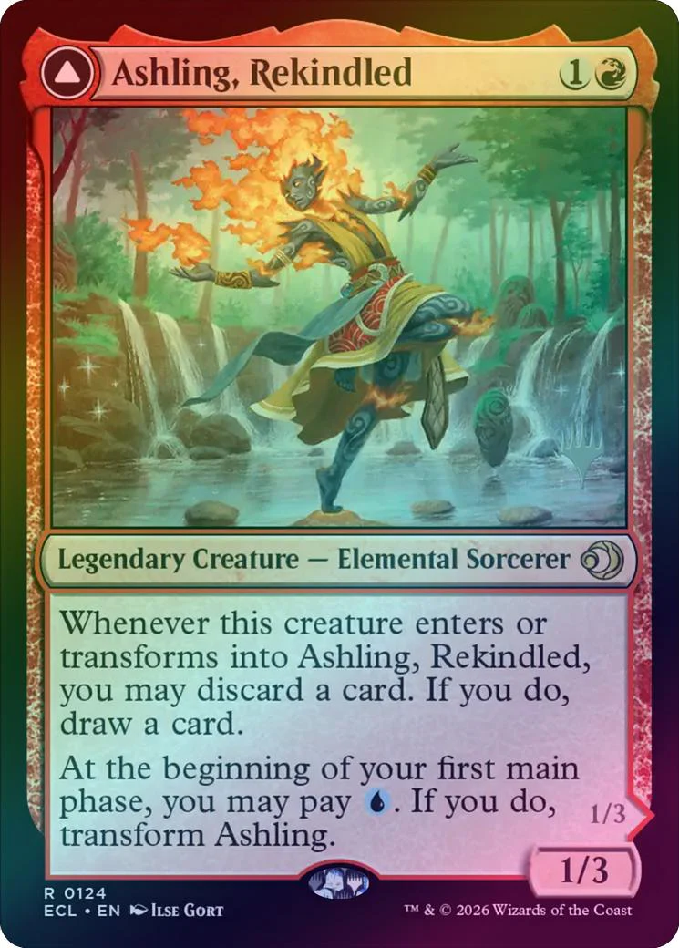 Ashling, Rekindled // Ashling, Rimebound - Promo Pack (Foil) (PECL)