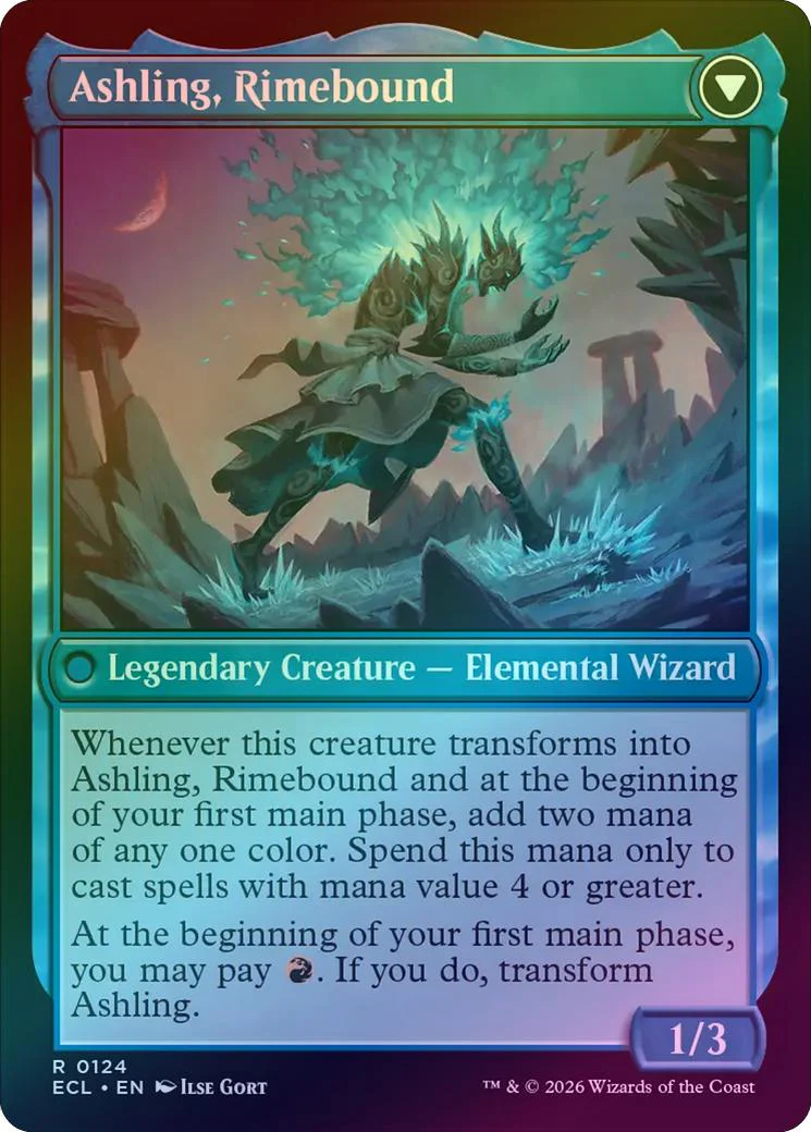 Ashling, Rekindled // Ashling, Rimebound - Promo Pack (Foil) (PECL) - Image 2