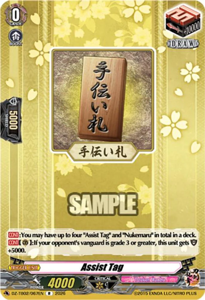 Assist Tag - DZ-TB02/067EN - Rare