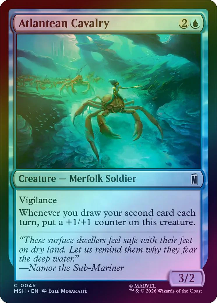 Atlantean Cavalry (Foil) (MSH)