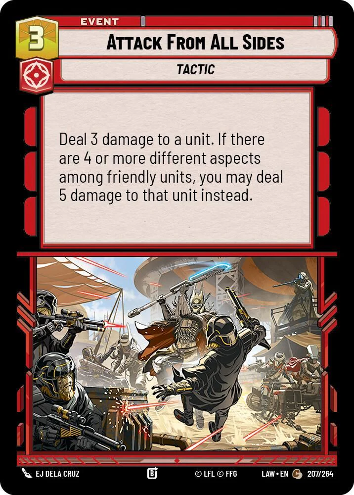 Attack From All Sides - 207/264 - Common