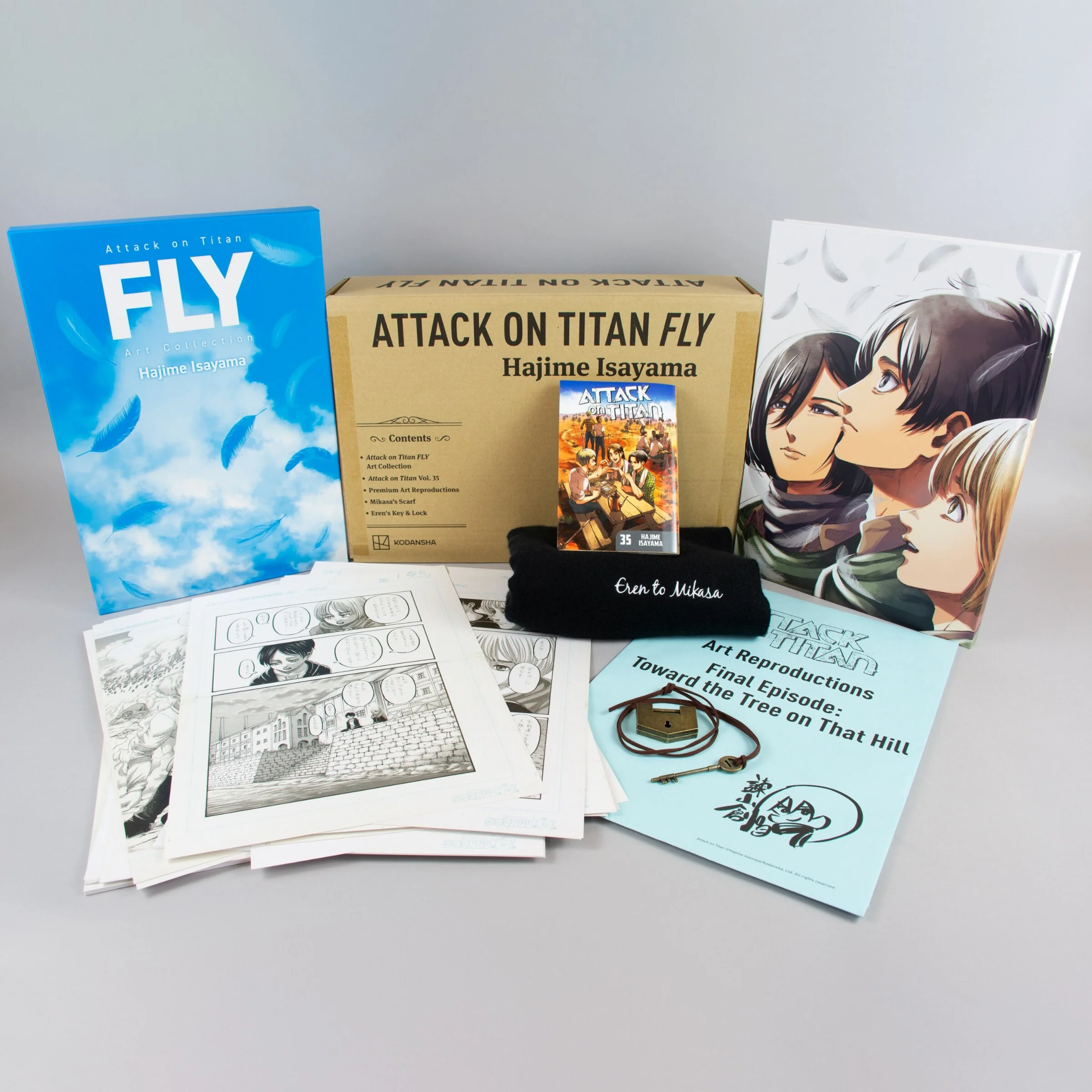 Attack on Titan Vol. 35: Fly  - Collector's Box Set