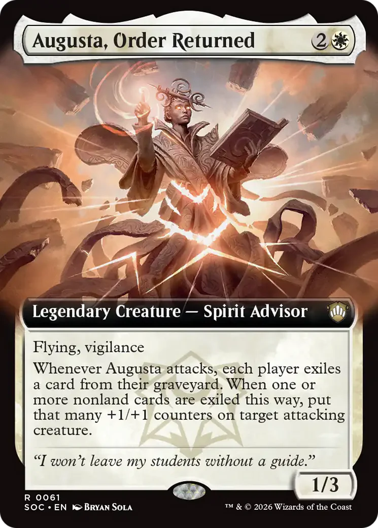 Augusta, Order Returned - Extended Art (SOC)
