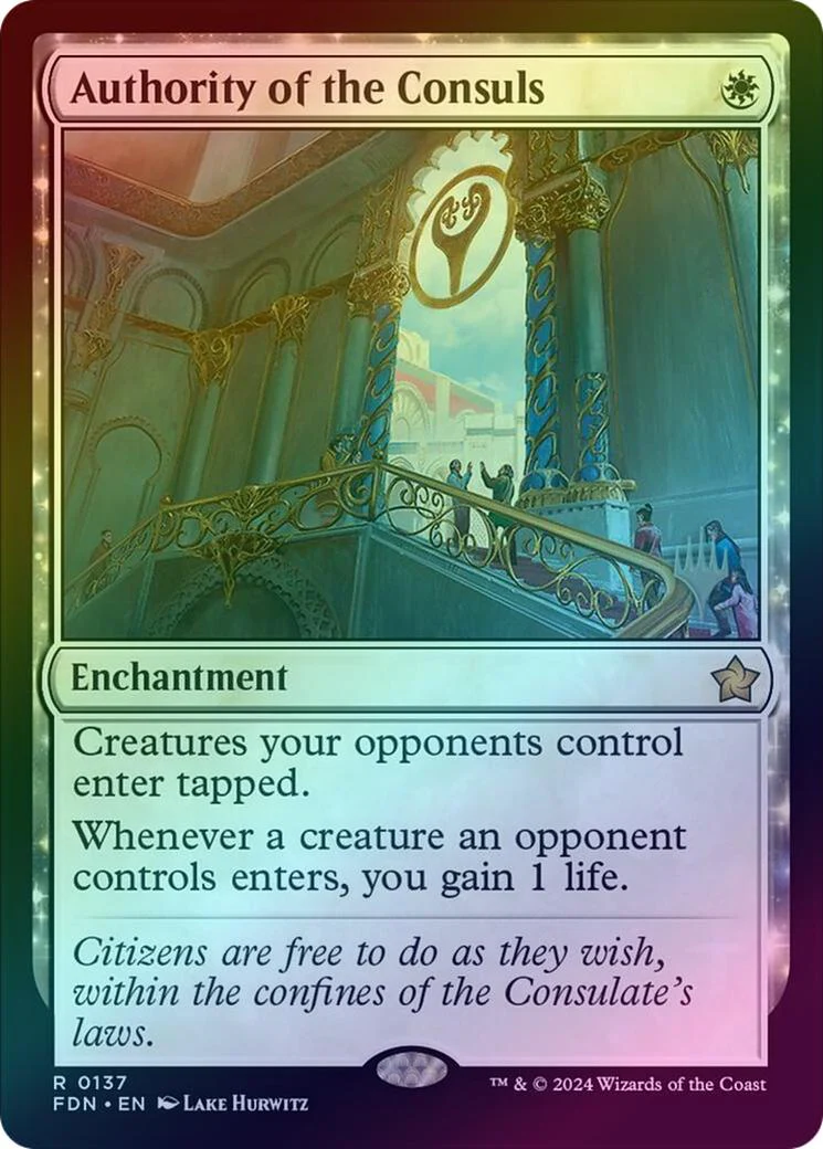 Authority of the Consuls - Promo Pack (Foil) (PFDN)