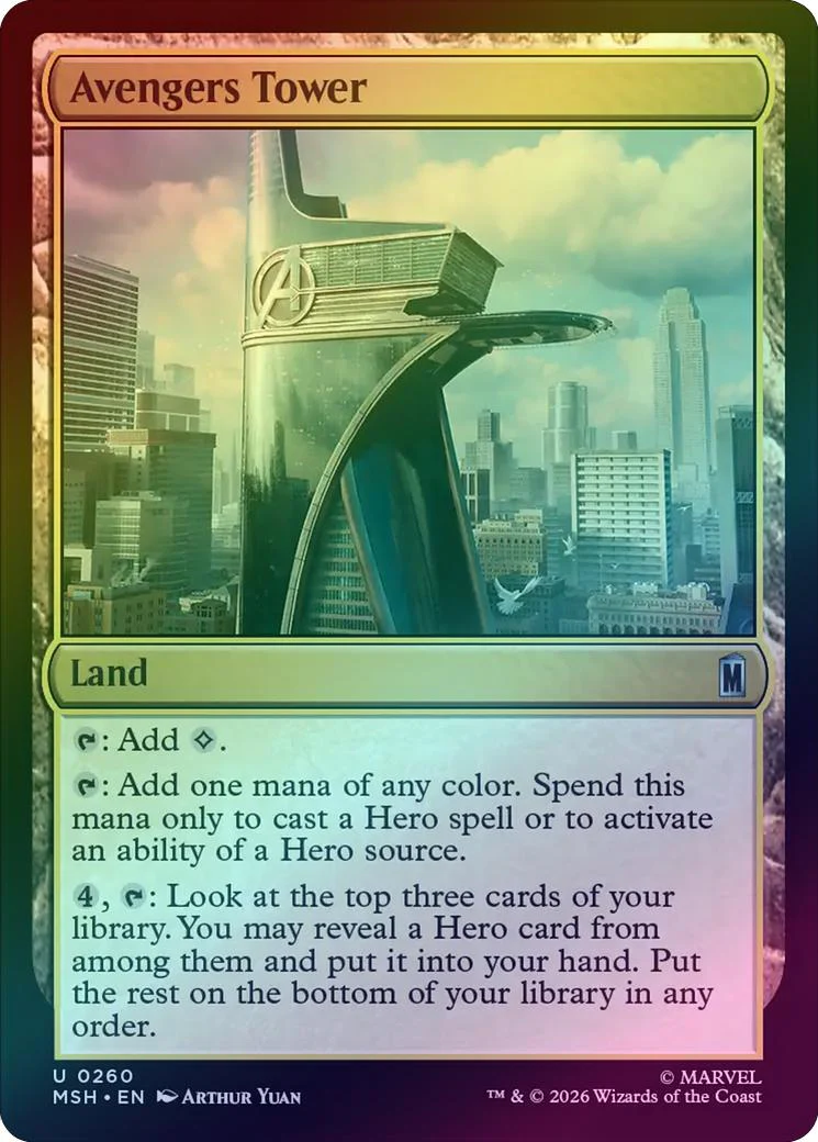 Avengers Tower (Foil) (MSH)