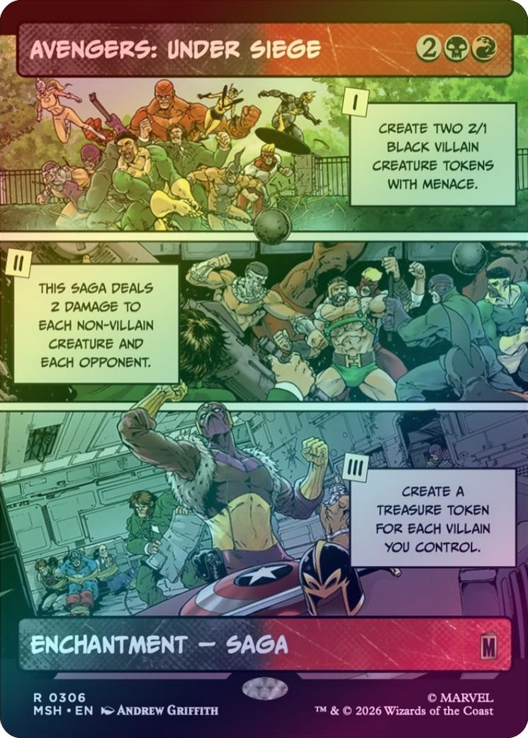 Avengers: Under Siege - Panel Showcase (Foil) (MSH)