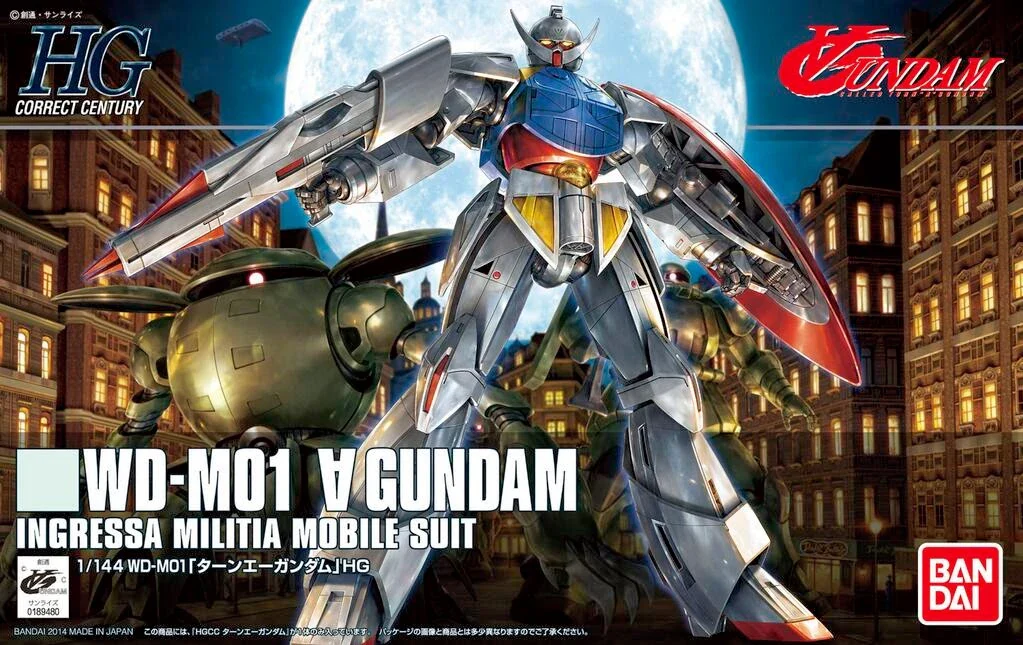 Bandai: Gunpla - HGCC - #177 WD-M01 Turn A (∀) Gundam 1/144