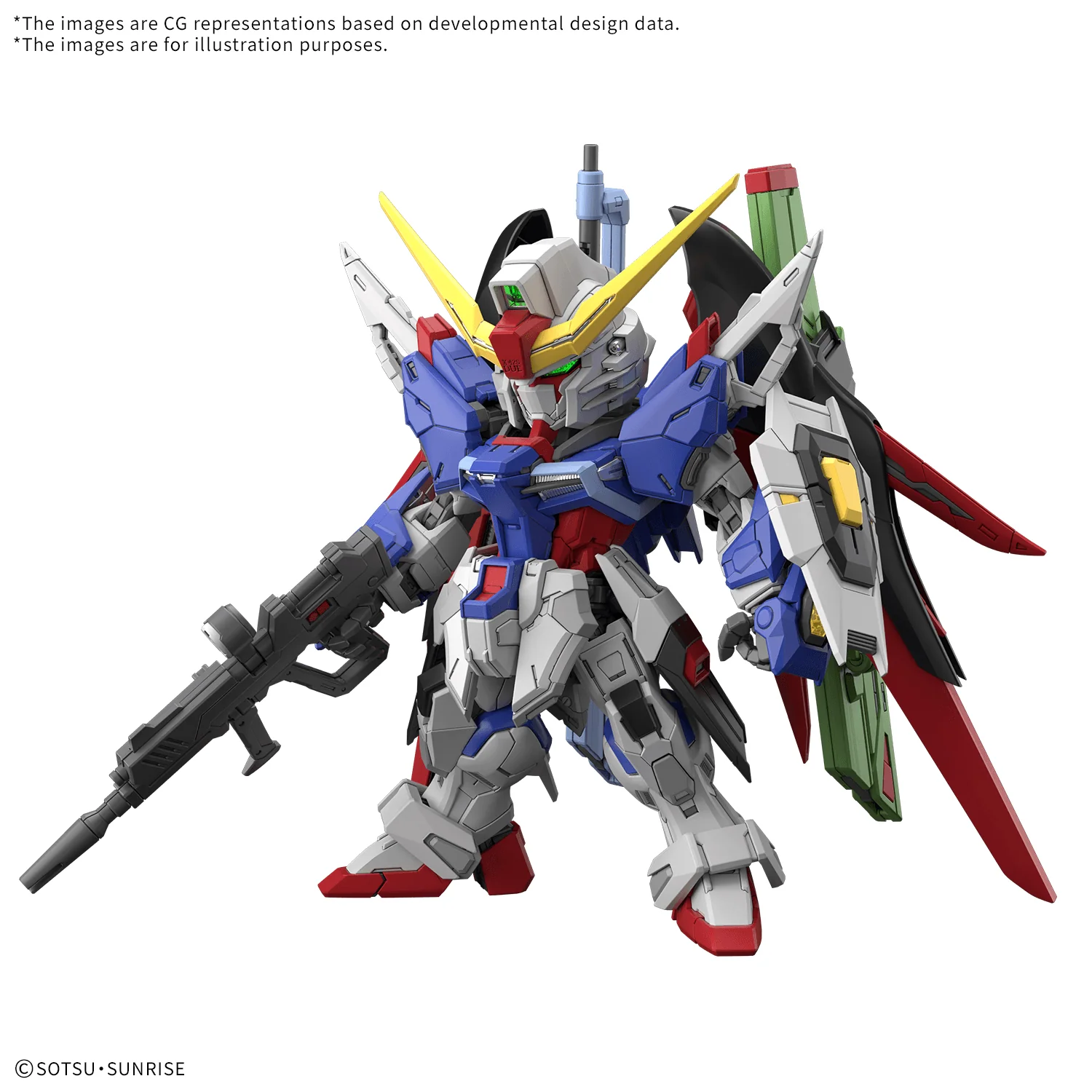 Bandai: Gunpla - MGSD - #005 ZGMF-X42S Destiny Gundam - Image 2