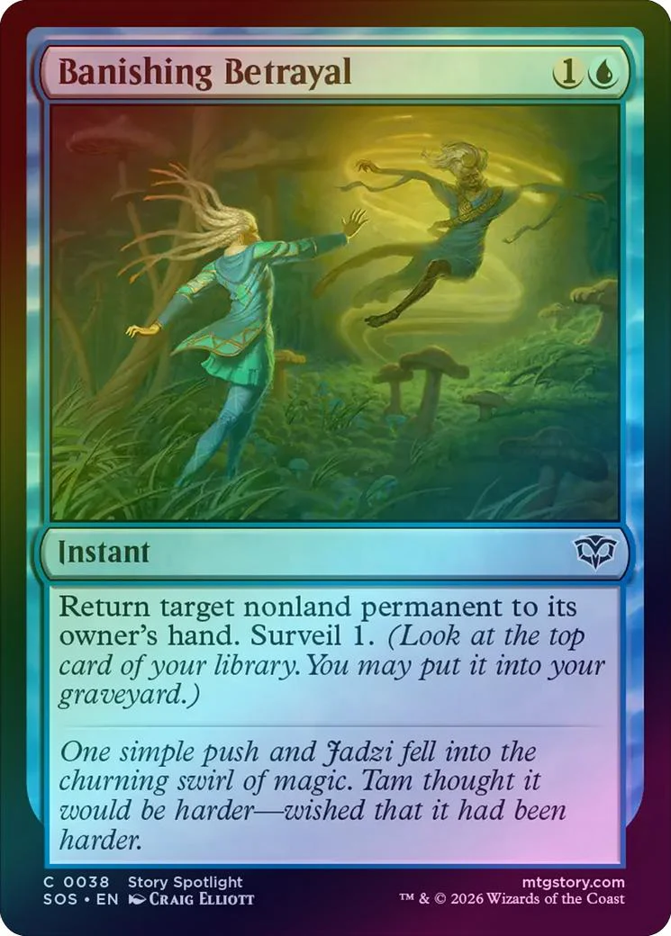 Banishing Betrayal (Foil) (SOS)