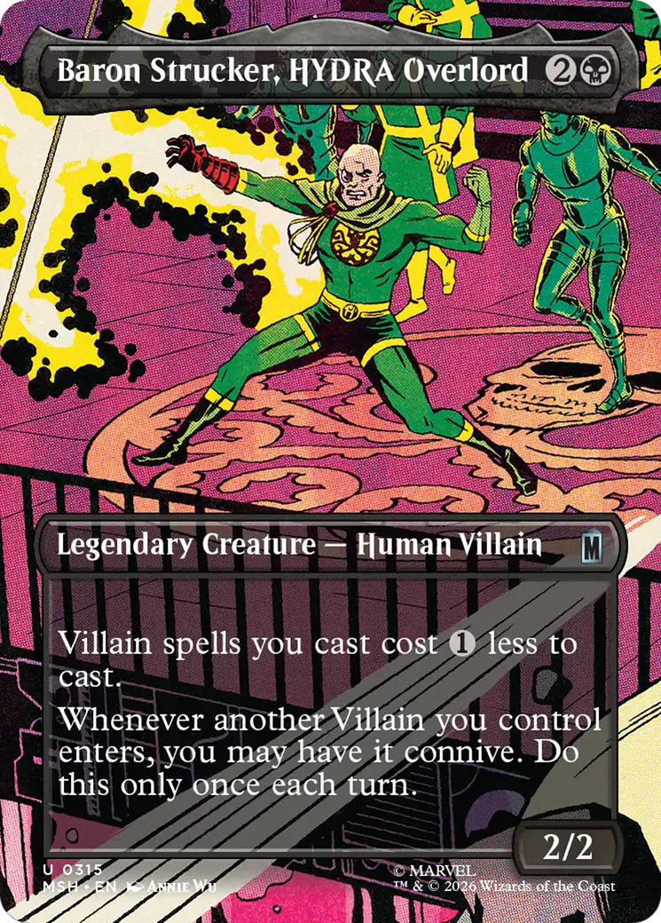 Baron Strucker, HYDRA Overlord - Borderless Scene (MSH)
