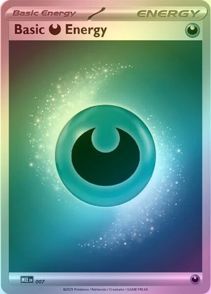Basic Darkness Energy - MEE007 - Common - Reverse Holo