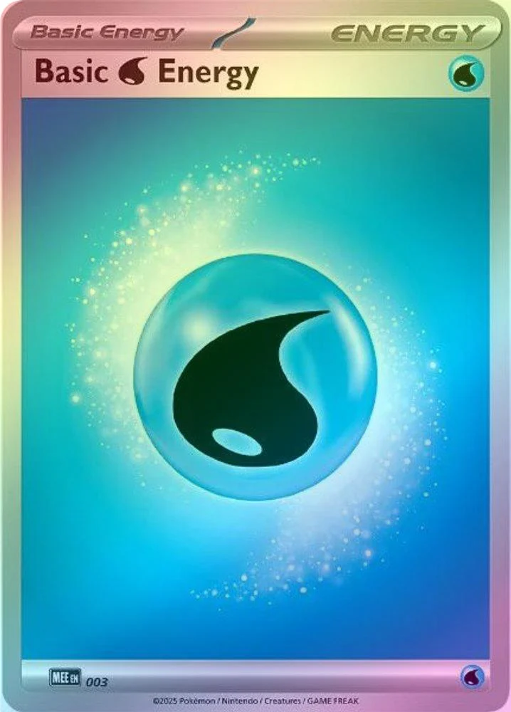 Basic Water Energy - MEE003 - Common - Reverse Holo