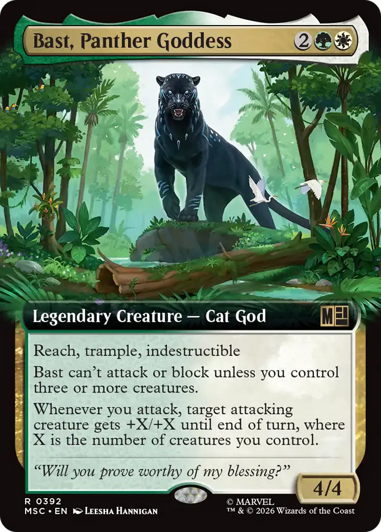 Bast, Panther Goddess - Extended Art (MSC)