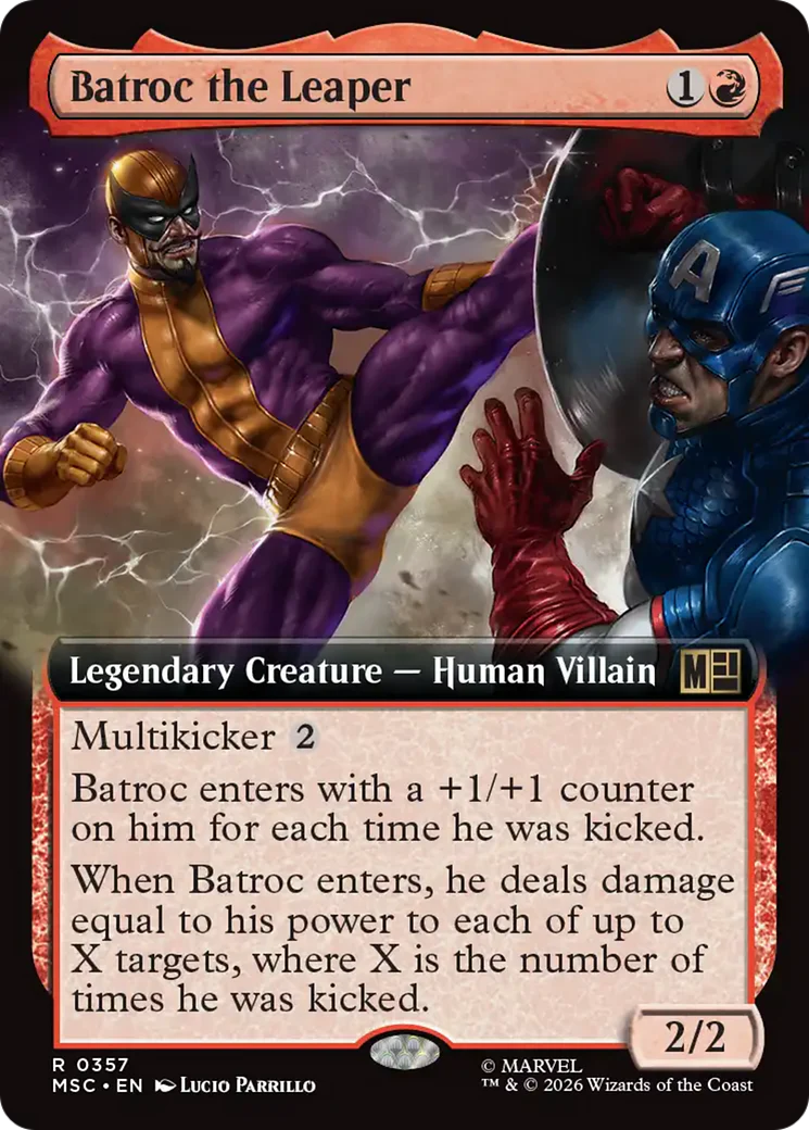 Batroc the Leaper - Extended Art (MSC)