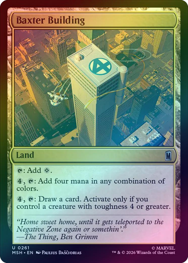 Baxter Building (Foil) (MSH)