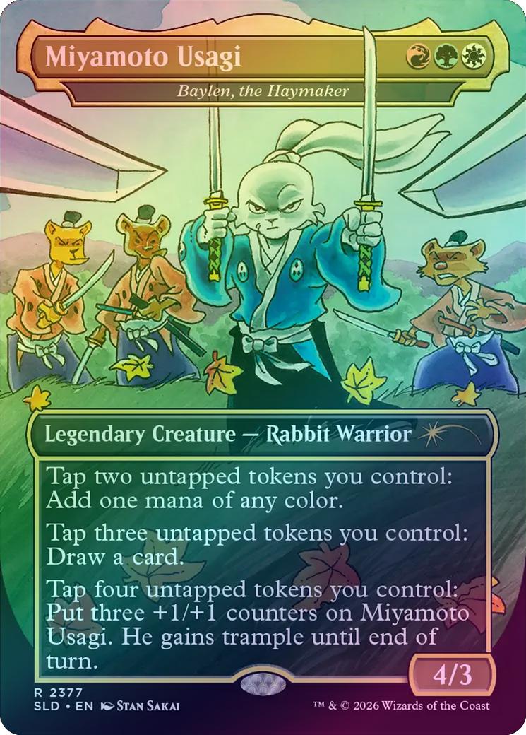 Miyamoto Usagi // Baylen, the Haymaker - Featuring: Stan Sakai (Foil) (SLD)