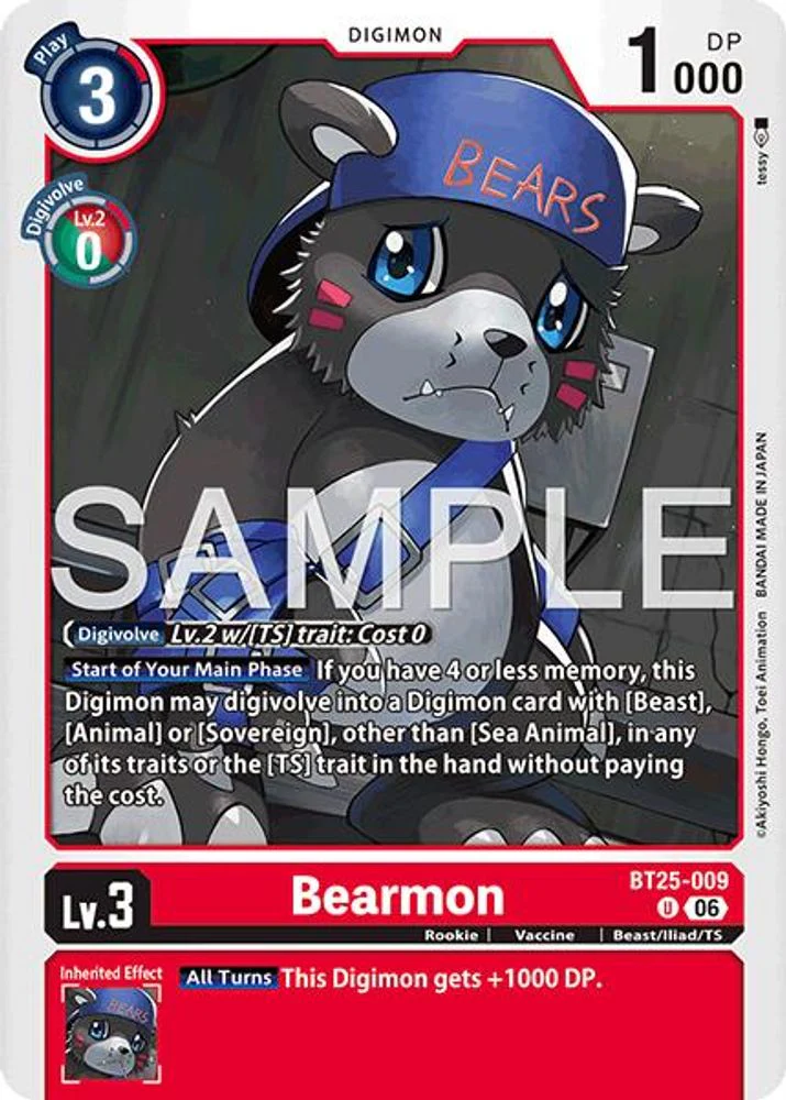 Bearmon - BT25-009 - Uncommon