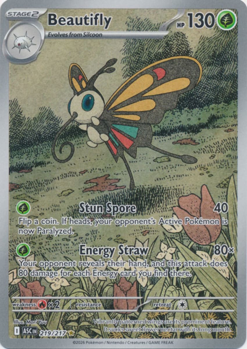 Beautifly - 219/217 - Illustration Rare