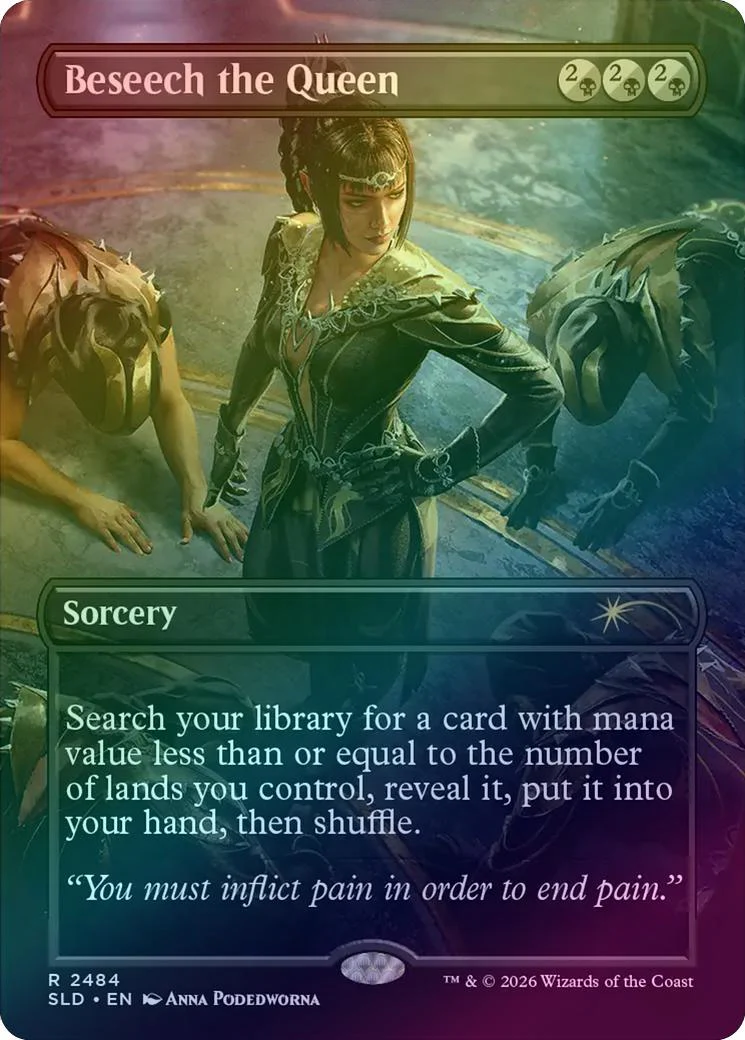 Beseech the Queen - D&D: Shadowheart's Devotion (Foil) (SLD)