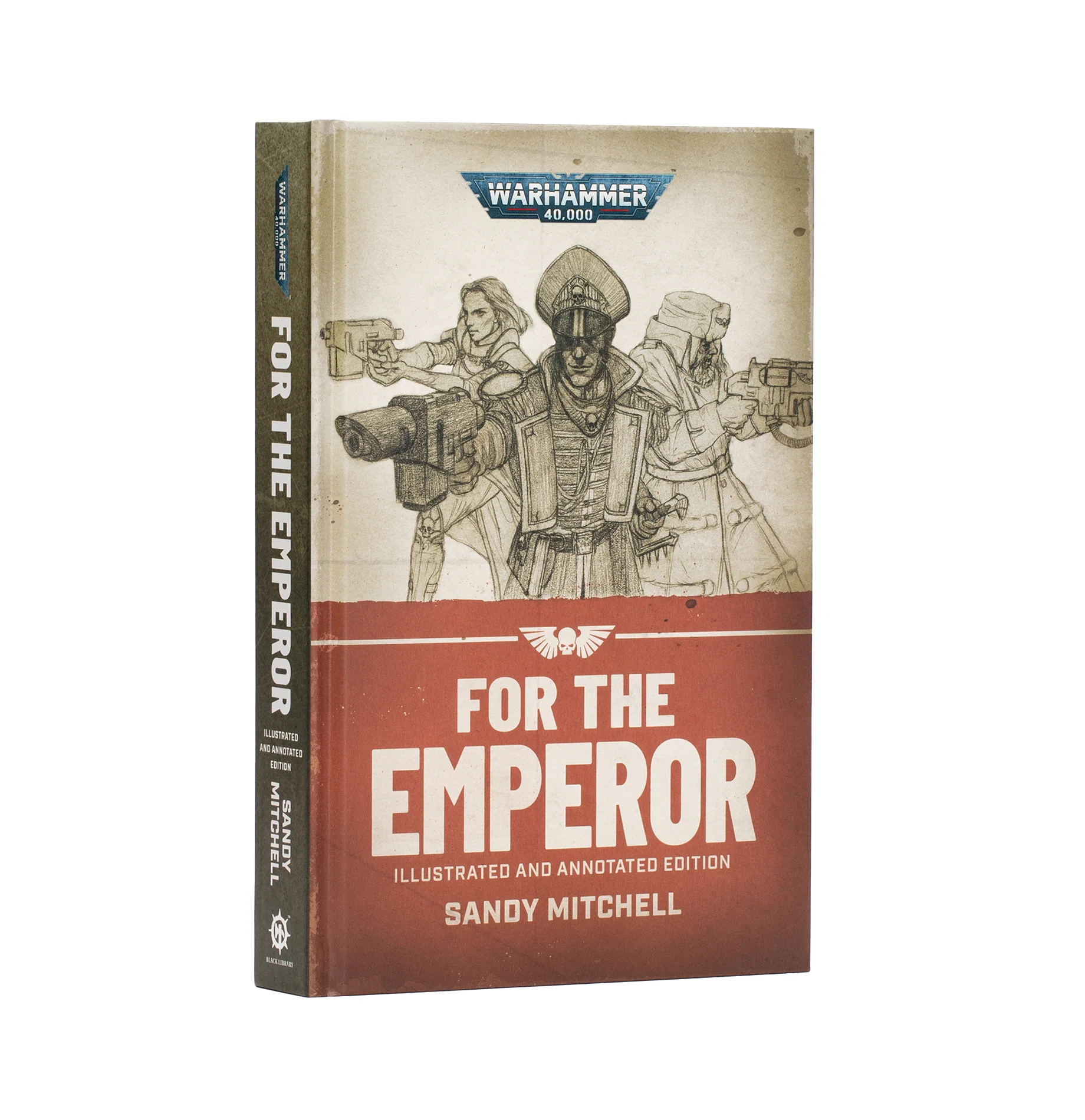 Black Library - Sandy Mitchell - Ciaphas Cain: For the Emperor: Illustrated & Annotated Edition [60040181457] (HC) (Pre-Order)