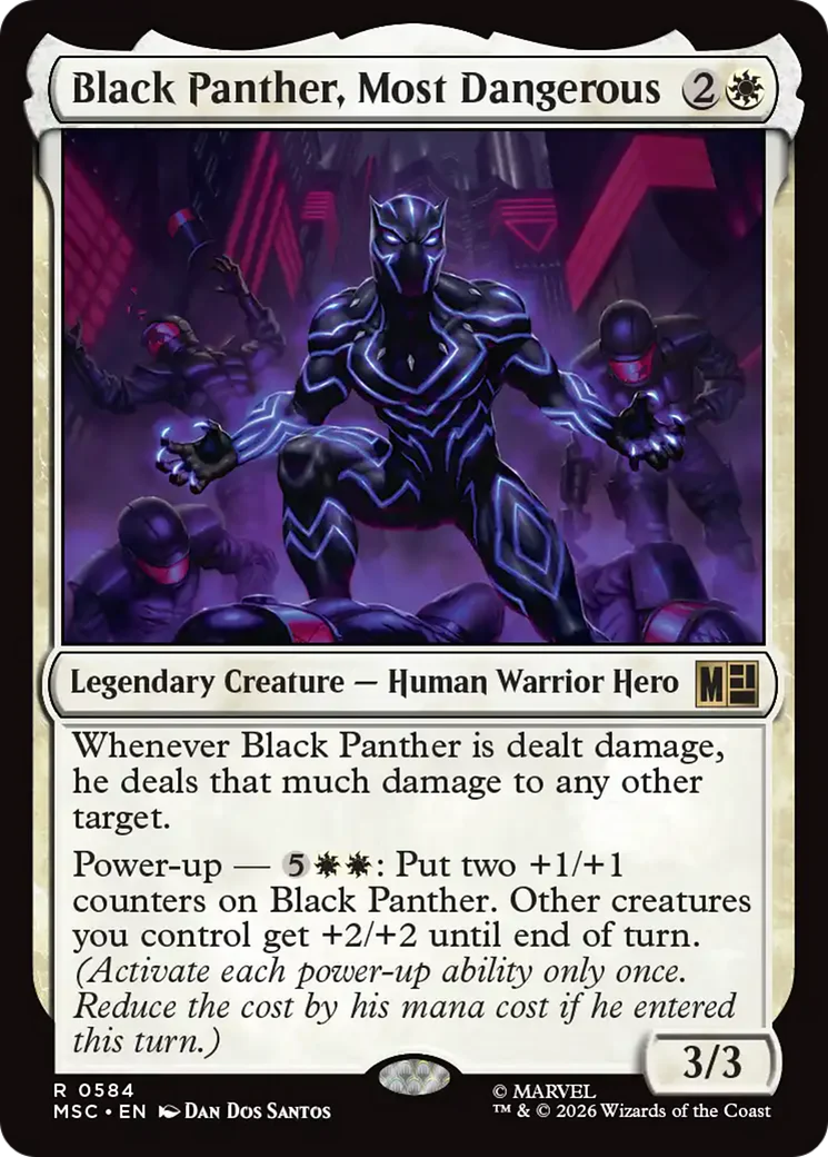 Black Panther, Most Dangerous (MSC)