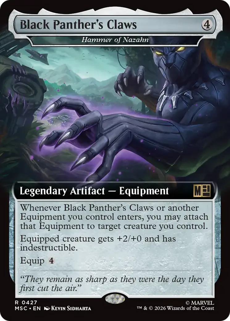 Black Panther's Claws // Hammer of Nazahn - Extended Art (MSC)