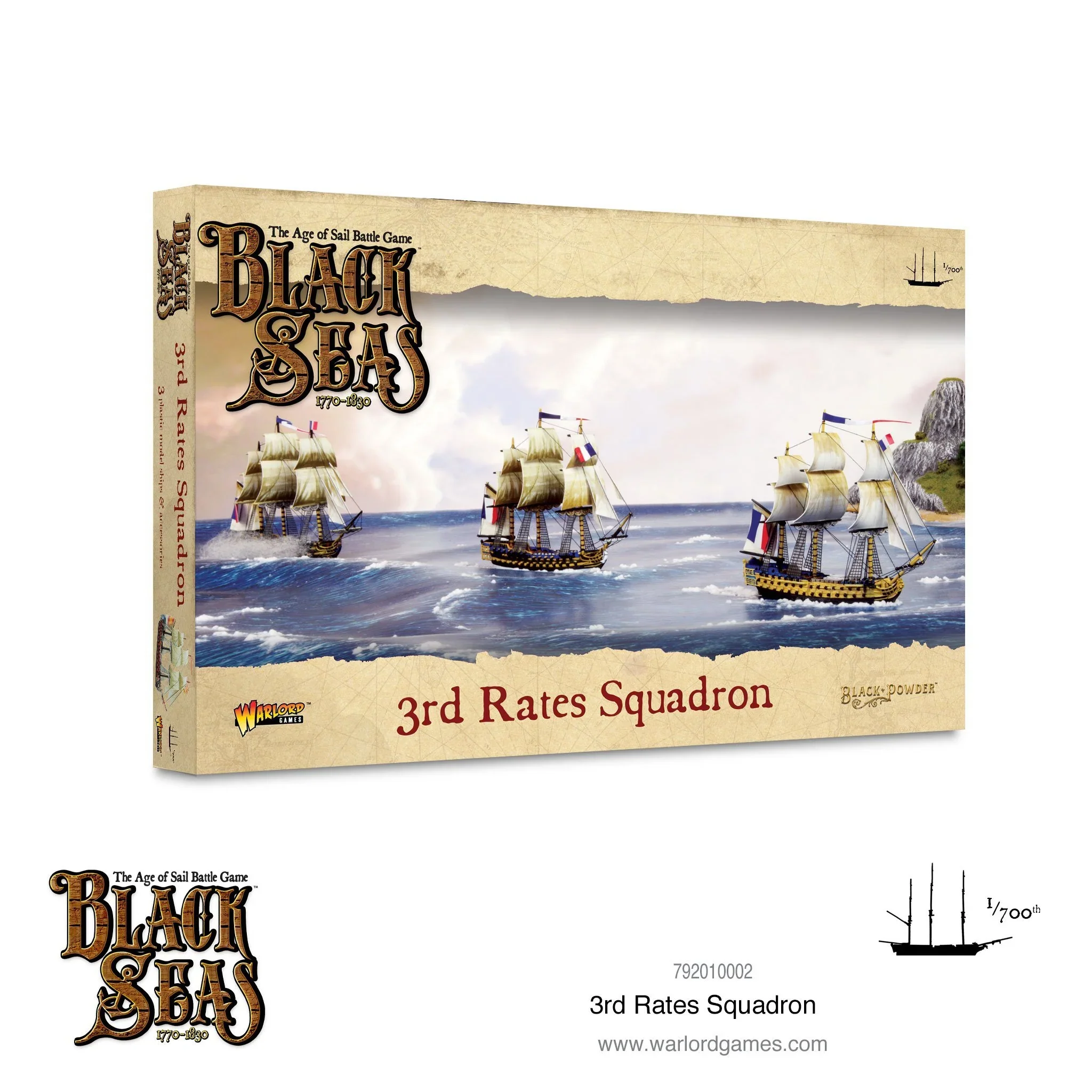 Black Seas - 3rd Rates Squadron (1770 - 1830) [792010002]
