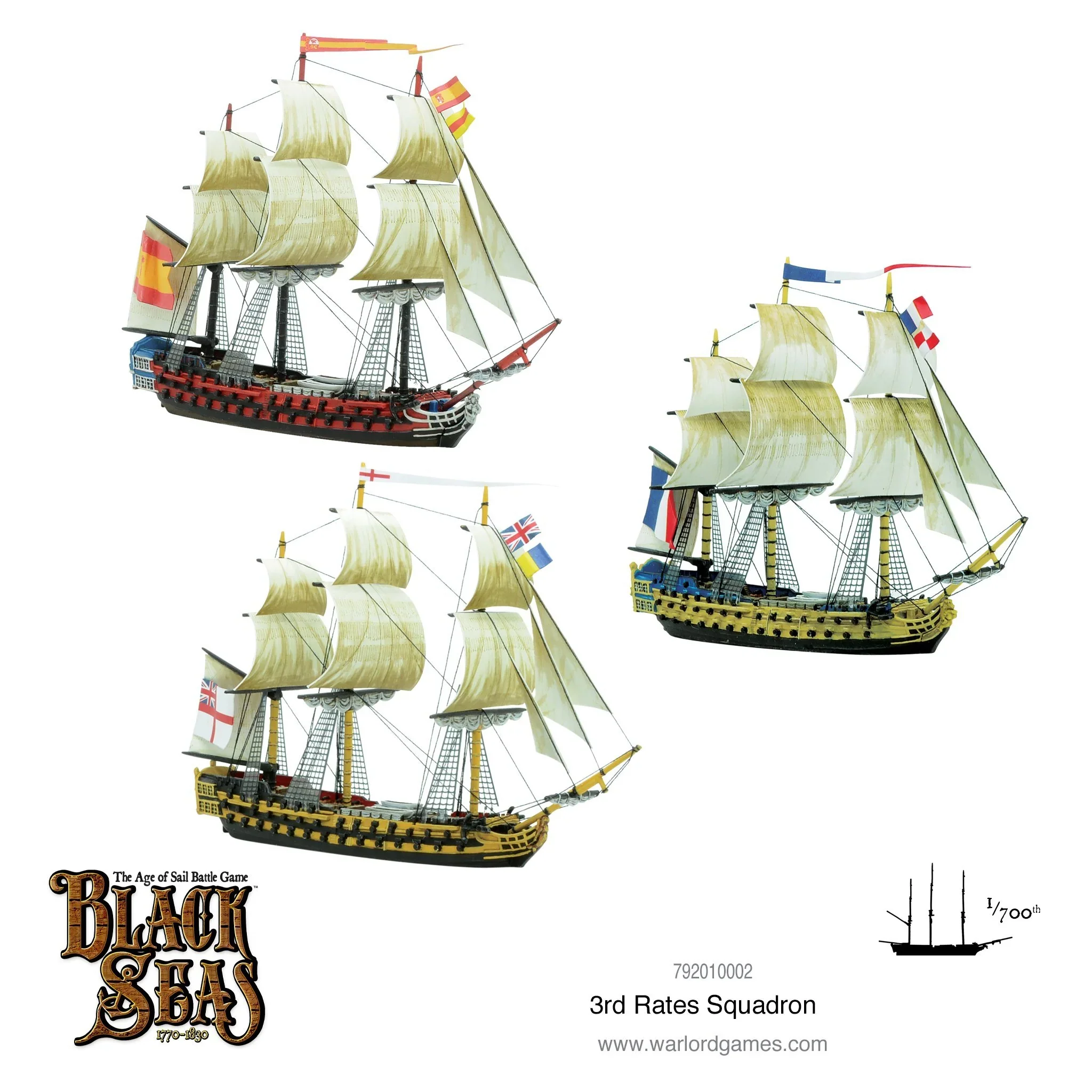 Black Seas - 3rd Rates Squadron (1770 - 1830) [792010002] - Image 2