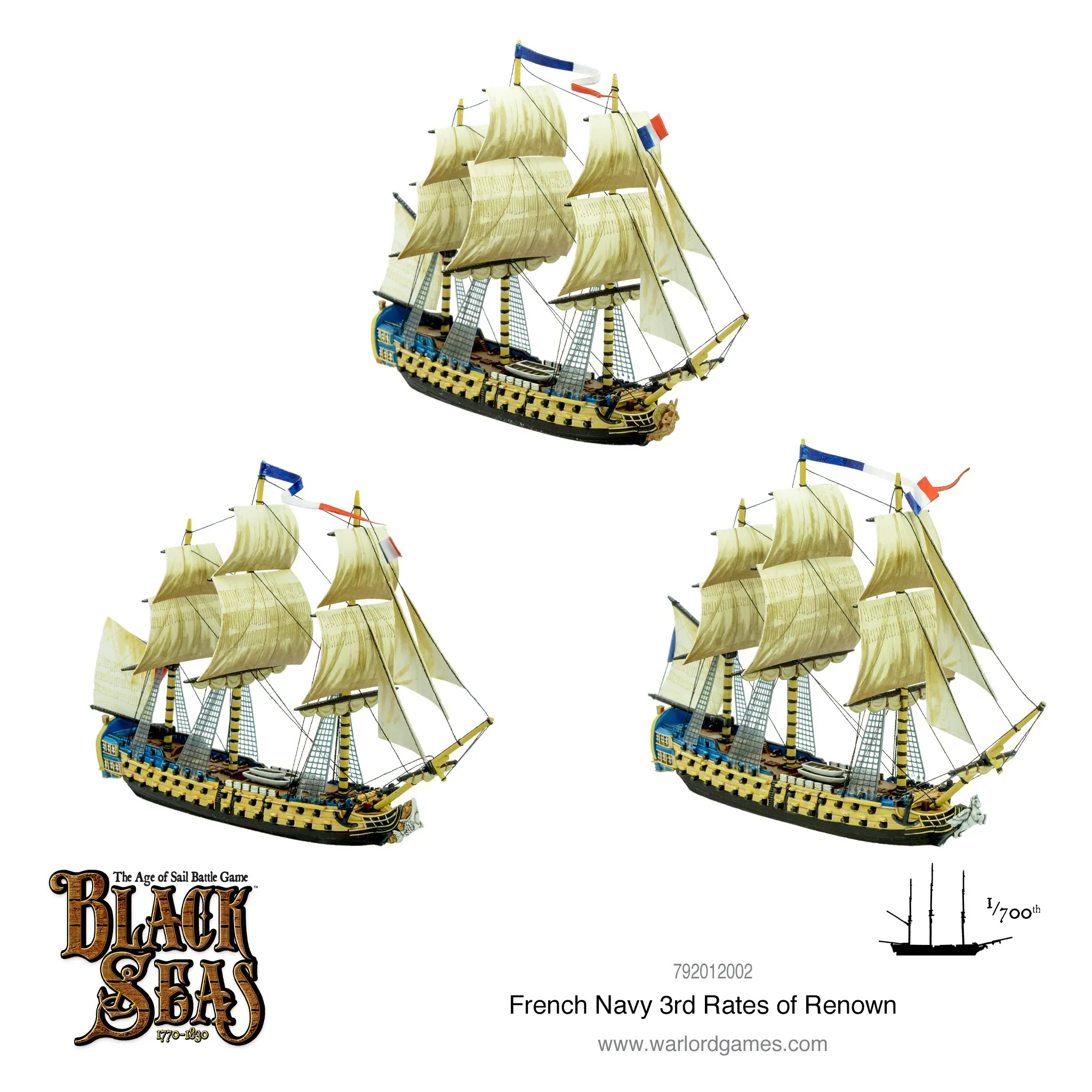Black Seas - French Navy 3rd Rates of Renown - Image 2