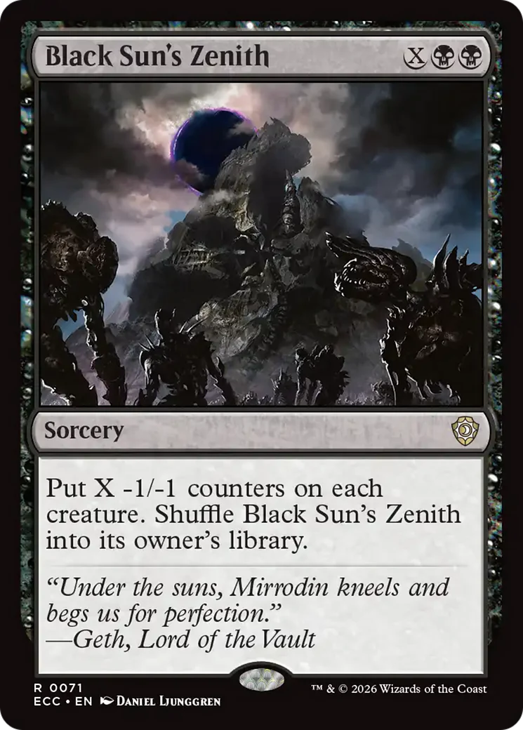 Black Sun's Zenith (ECC)