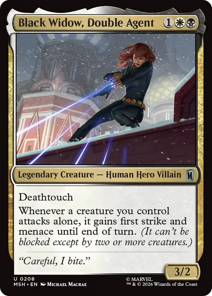 Black Widow, Double Agent (MSH)