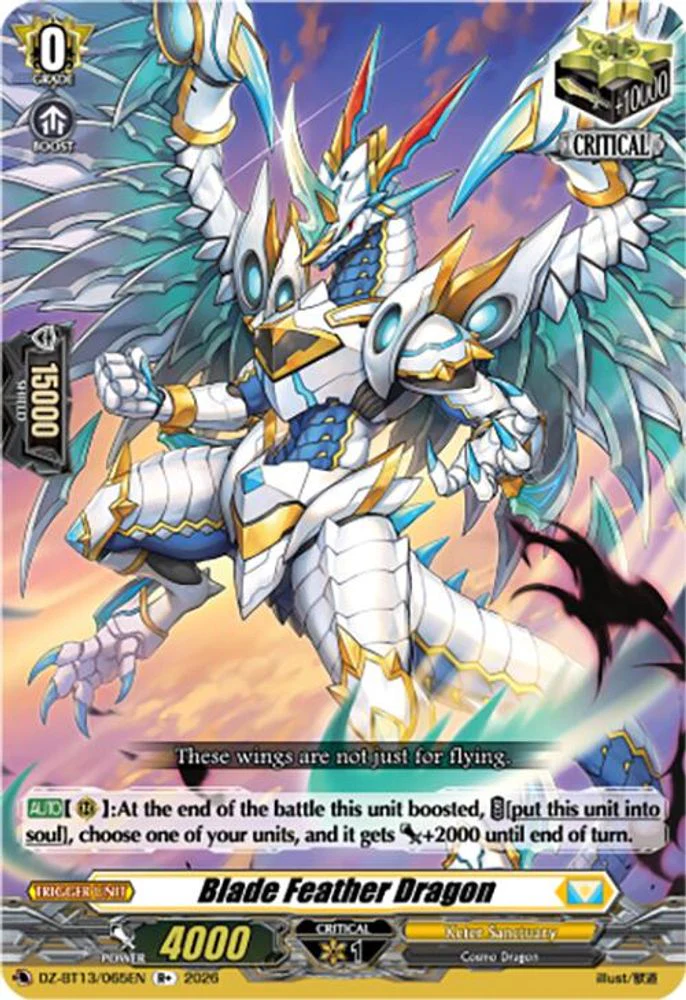 Blade Feather Dragon - DZ-BT13/065EN - R+