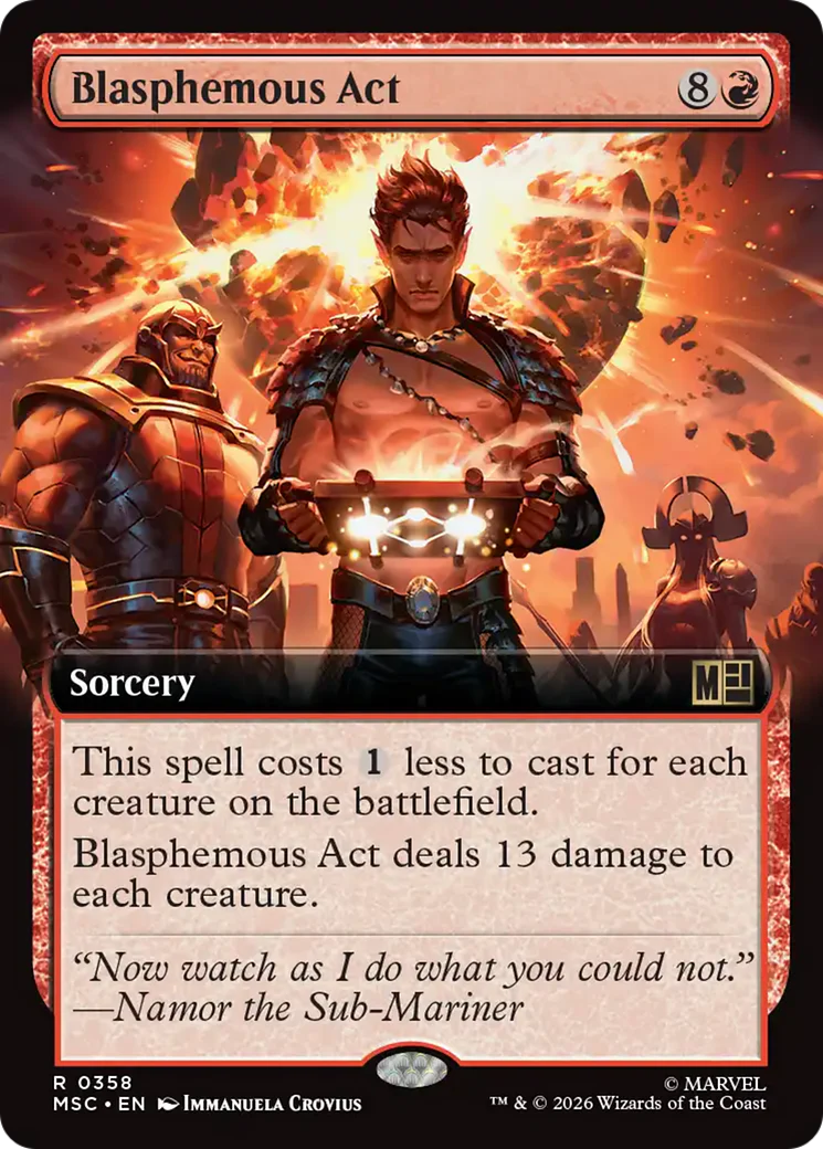 Blasphemous Act - Extended Art (MSC)