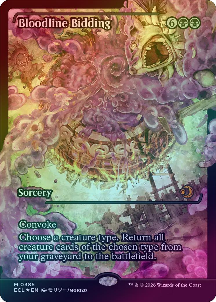 Bloodline Bidding - Japan Showcase (Foil) (ECL)
