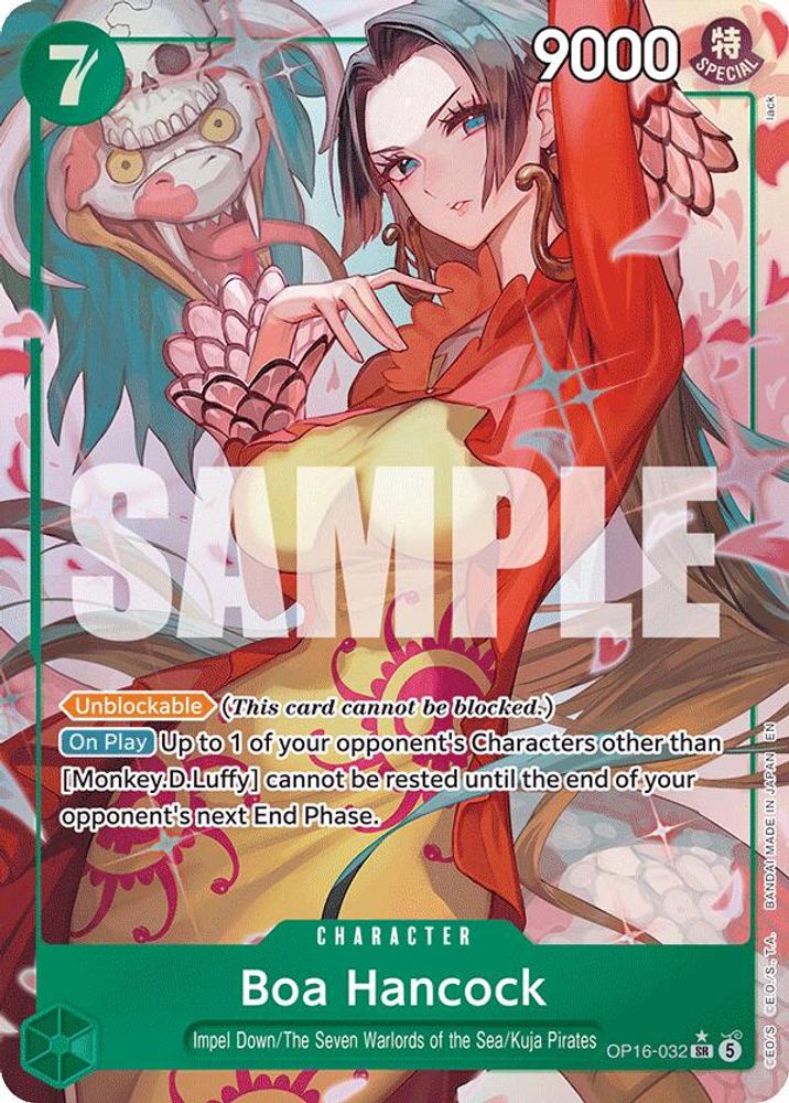 Boa Hancock (Alternate Art) - OP16-032 - Super Rare