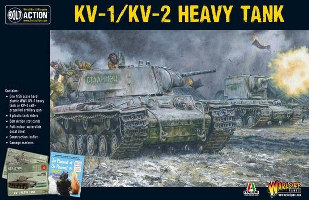 Bolt Action - Soviet Union - KV1/KV2 Heavy Tank [40214010]