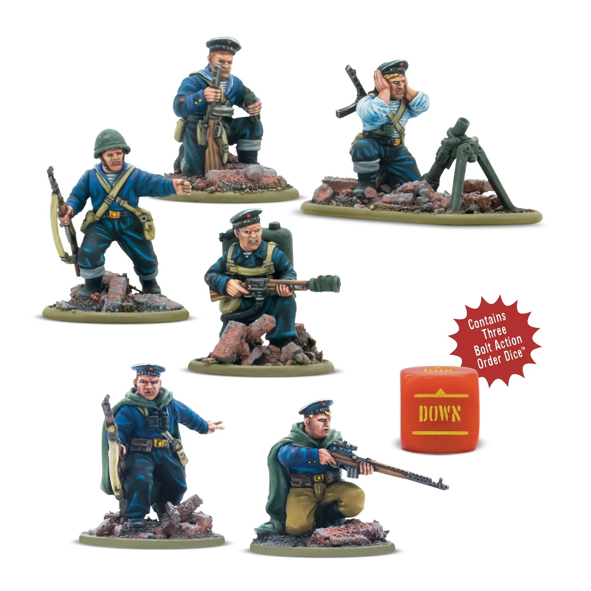 Bolt Action - Soviet Union - Soviet Naval Brigade Weapon Teams [402414007] - Image 2