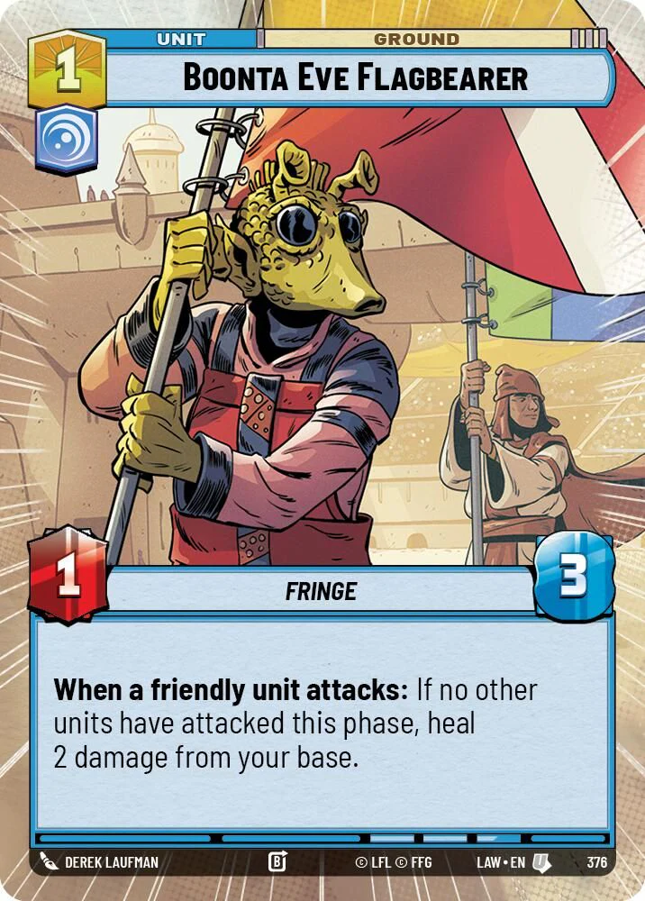 Boonta Eve Flagbearer (Hyperspace) - 376 - Uncommon