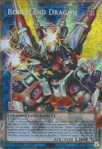 Borrelend Dragon - BLGG-EN142 - Starlight Rare (Extended Art) - 1st Edition
